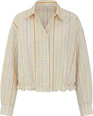 Callas Milano Lille Blouson hem shirt