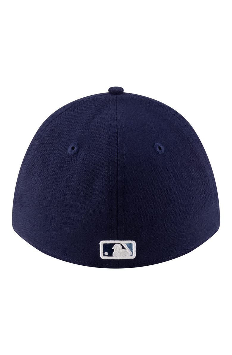 New Era Men's New Era  Navy Tampa Bay Rays Alternate Player Replica 39THIRTY M-Crown Flex Hat, Alternate, color, Navy