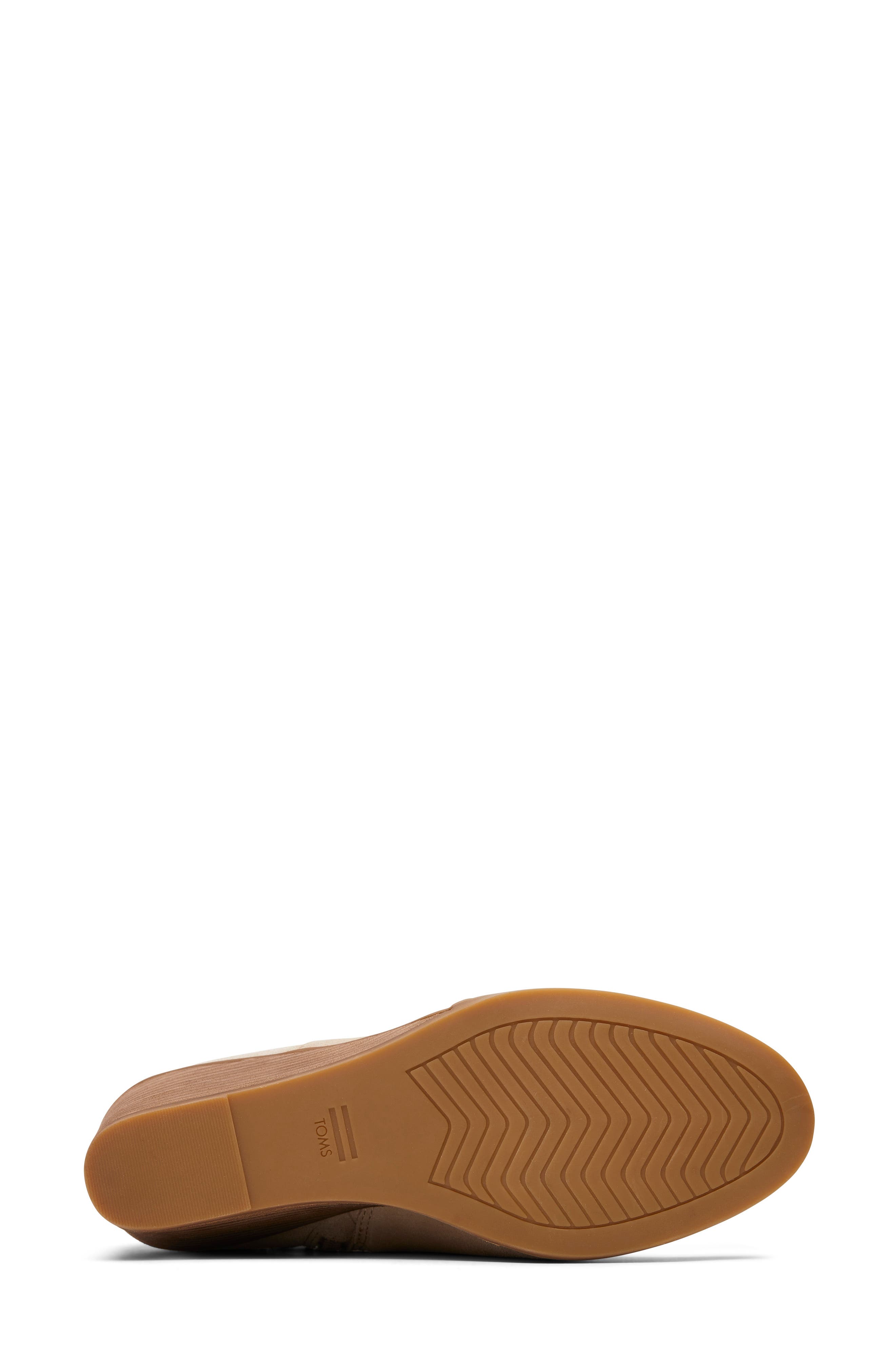 Suede Bootie, Alternate, color, NATURAL