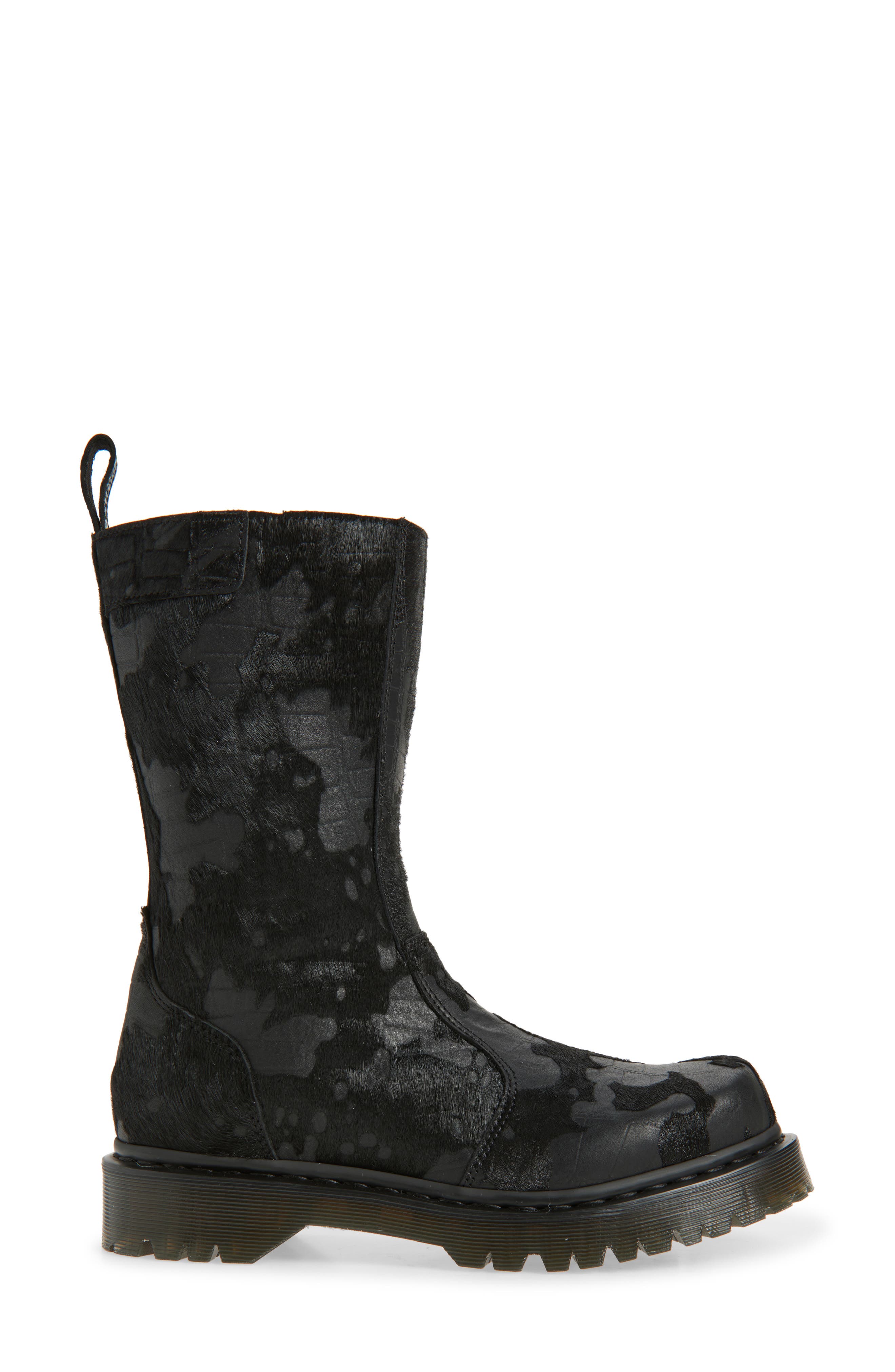 Dr. Martens Regena Refined Lug Sole Boot, Alternate, color, Black