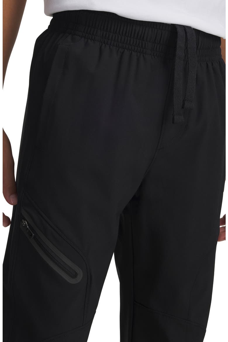 Kids' Unstoppable Woven Joggers, Alternate, color, BLACK