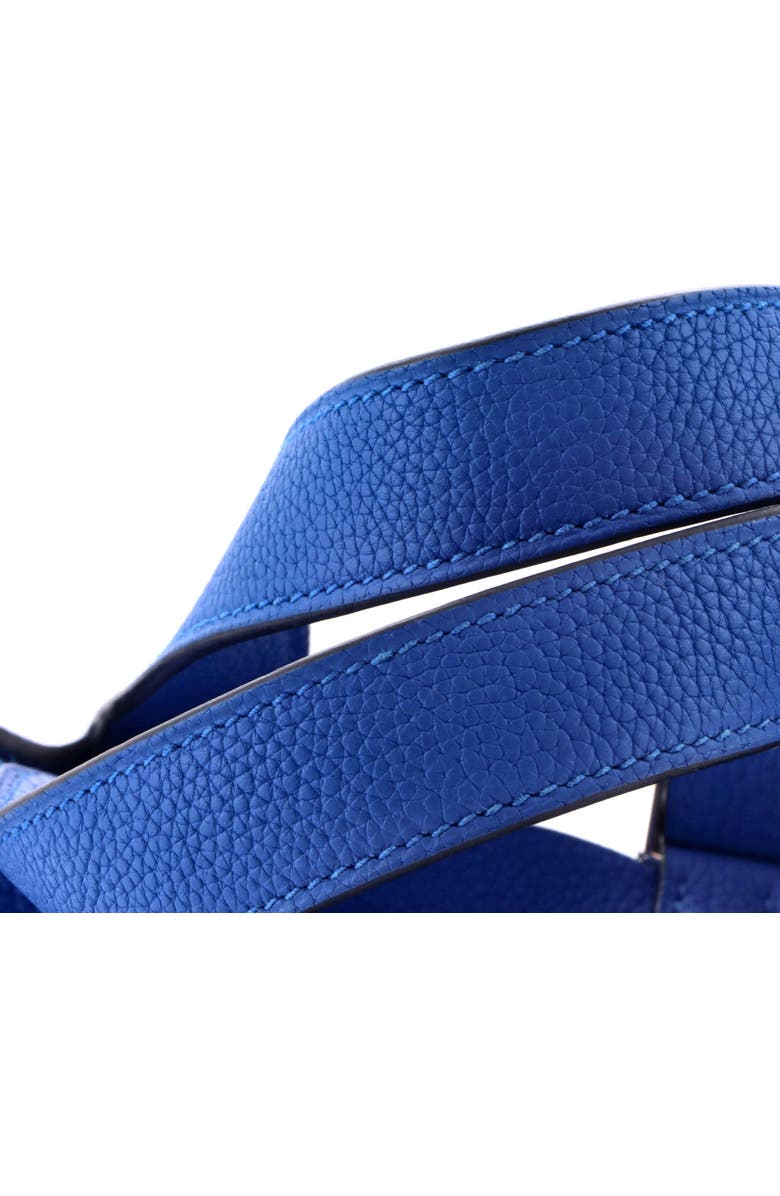 Pre-Owned Hermes Picotin Lock Bag Maurice PM, Alternate, color, Bleu France