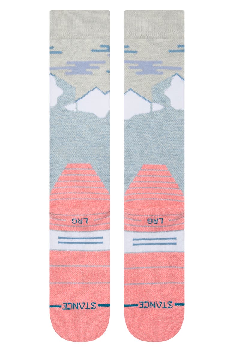 Route 2 Crew Socks, Alternate, color, LIGHT BLUE