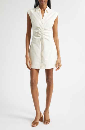 Maura Sleeveless Mini Shirtdress