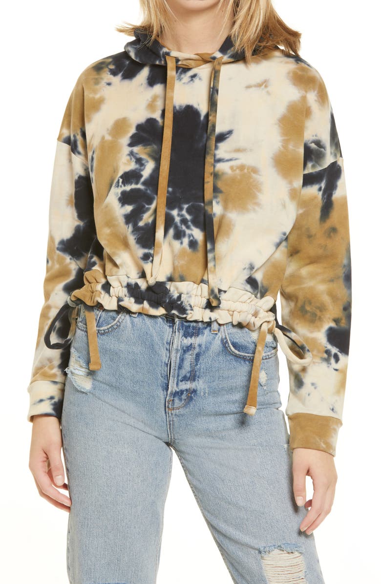 BLANKNYC Tie Dye Hoodie, Main, color, 