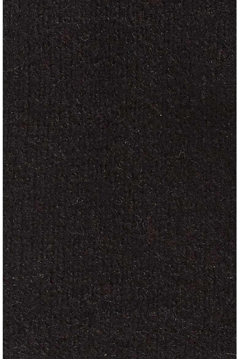 'Touch' Stretch Fleece Tech Gloves, Alternate, color, BLACK