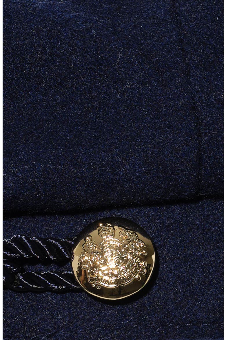 Wool Brim Cap, Alternate, color, Navy