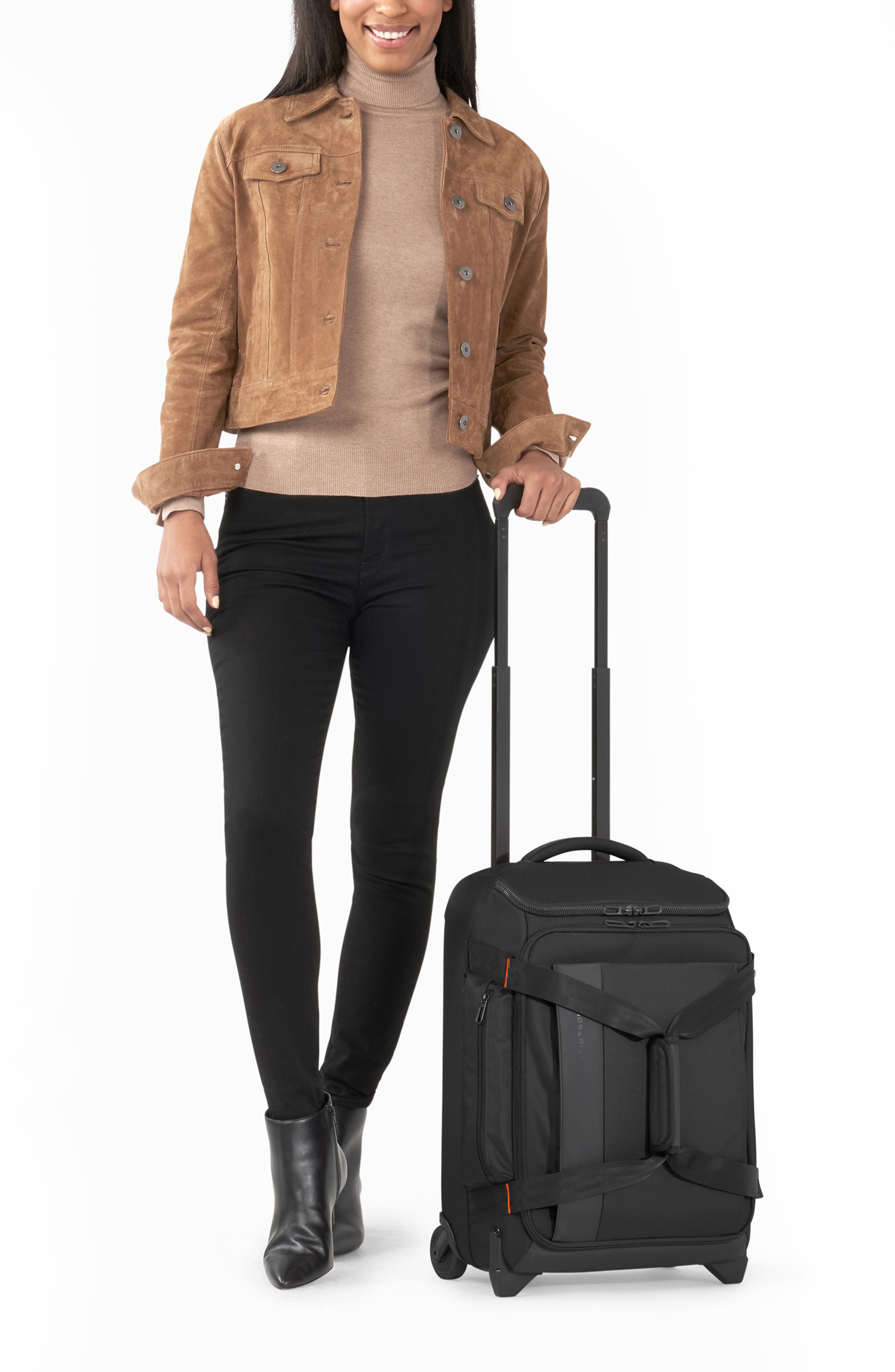 Briggs & Riley ZDX 21-Inch Carry-On Upright Duffle Bag, Alternate, color, 