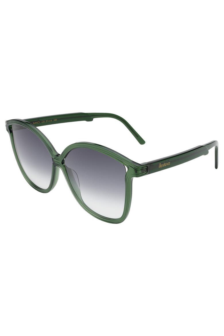 Nancy Sunglasses, Alternate, color, Black / Grey