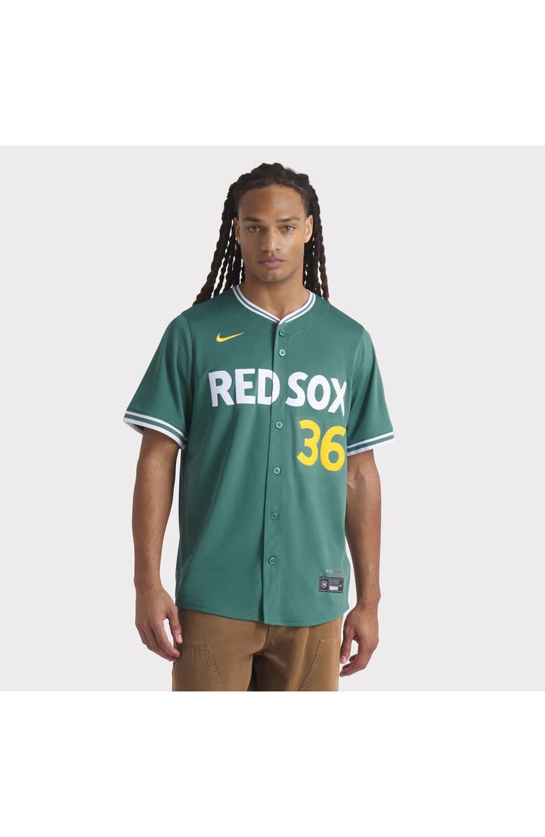 Nike Men's Nike Triston Casas Green Boston Red Sox 2025 City Connect Limited Player Jersey, Alternate, color, 