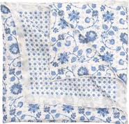 Elizabetta Nunzio - Double Sided Silk Pocket Square for Men