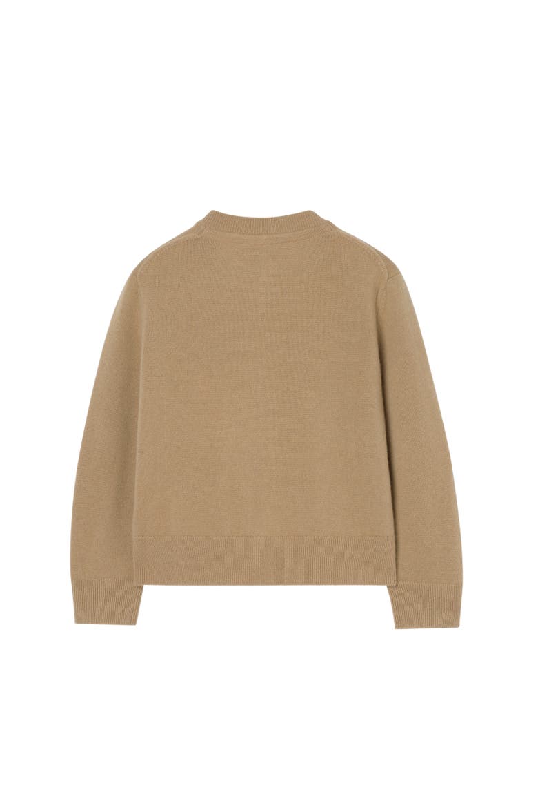 Cashmere Cardigan, Alternate, color, Flax beige