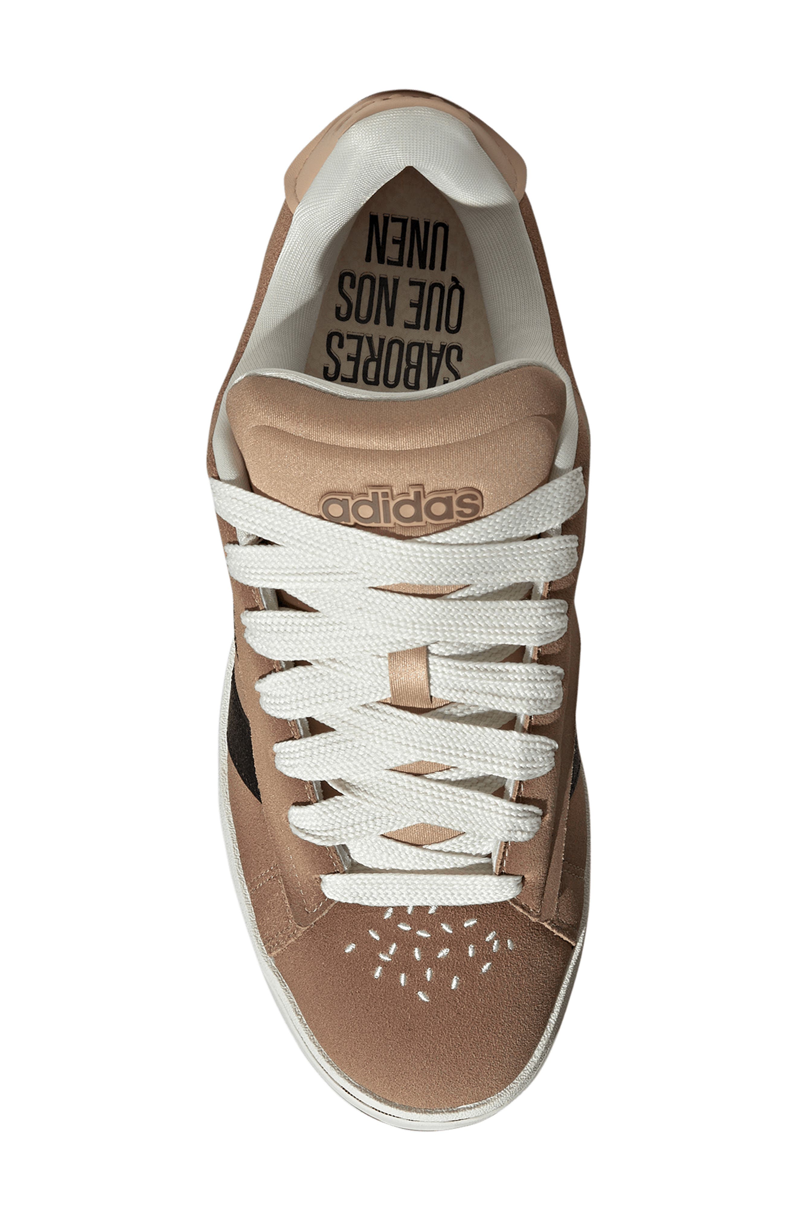 Grand Court Alpha Sneaker, Alternate, color, SANDSTONE/ BLACK/ OFF WHITE