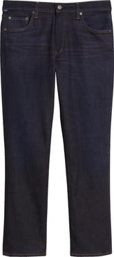 Citizens of Humanity Gage Slim Straight Stretch Cotton & Cashmere Jeans