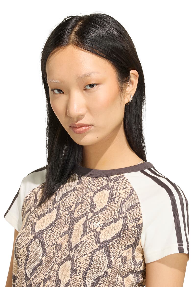 Cali Snakeskin Graphic T-Shirt, Alternate, color, LINEN/ MAGIC BEIGE