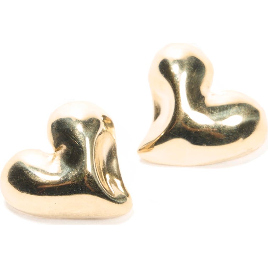 Odette New York Duo Earrings In Brass
