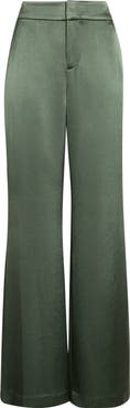 ALICE + OLIVIA Dylan High Waist Wide Leg Pants