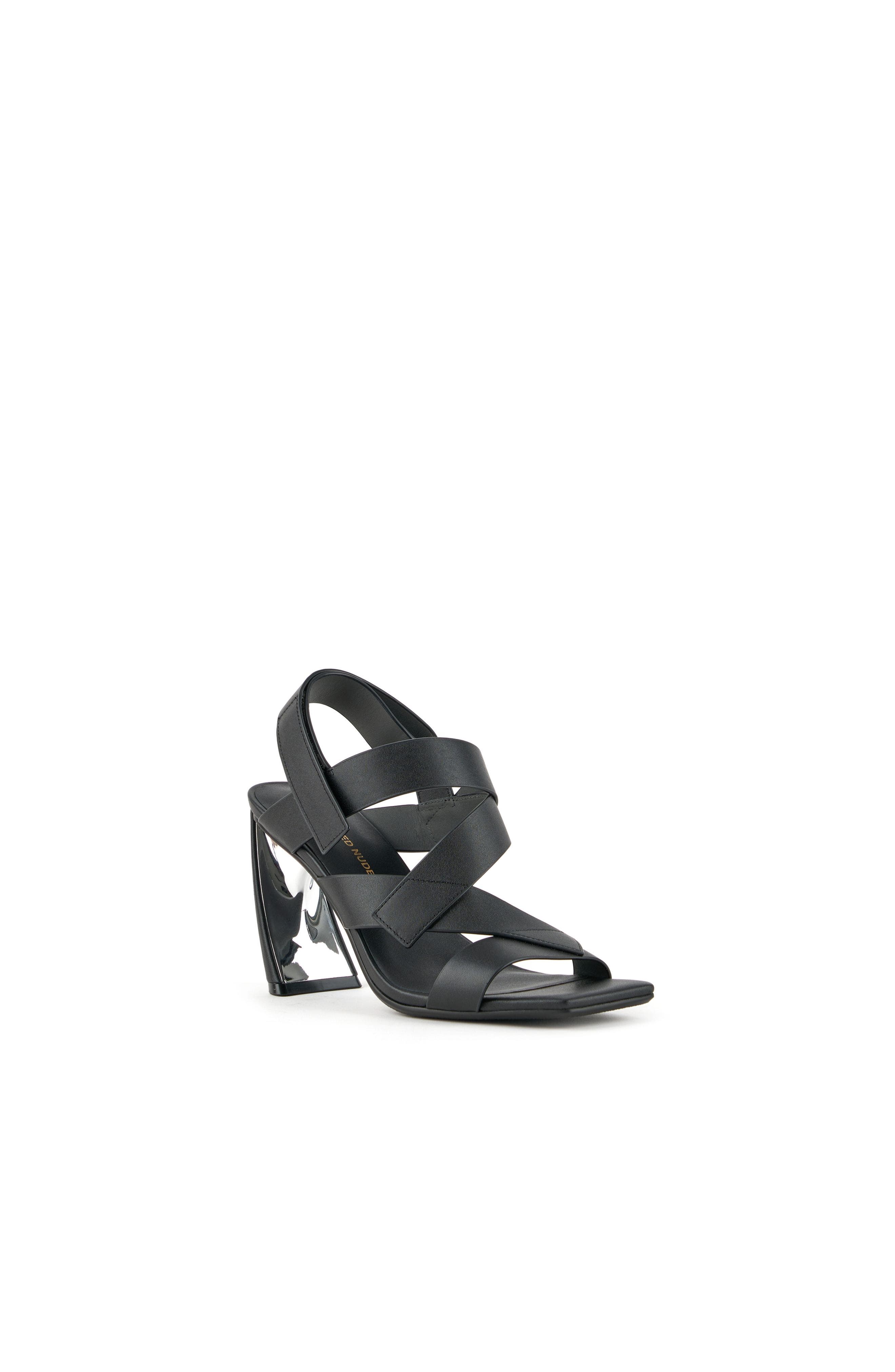 United Nude Zuma Straps Hi Sandals, Alternate, color, Black
