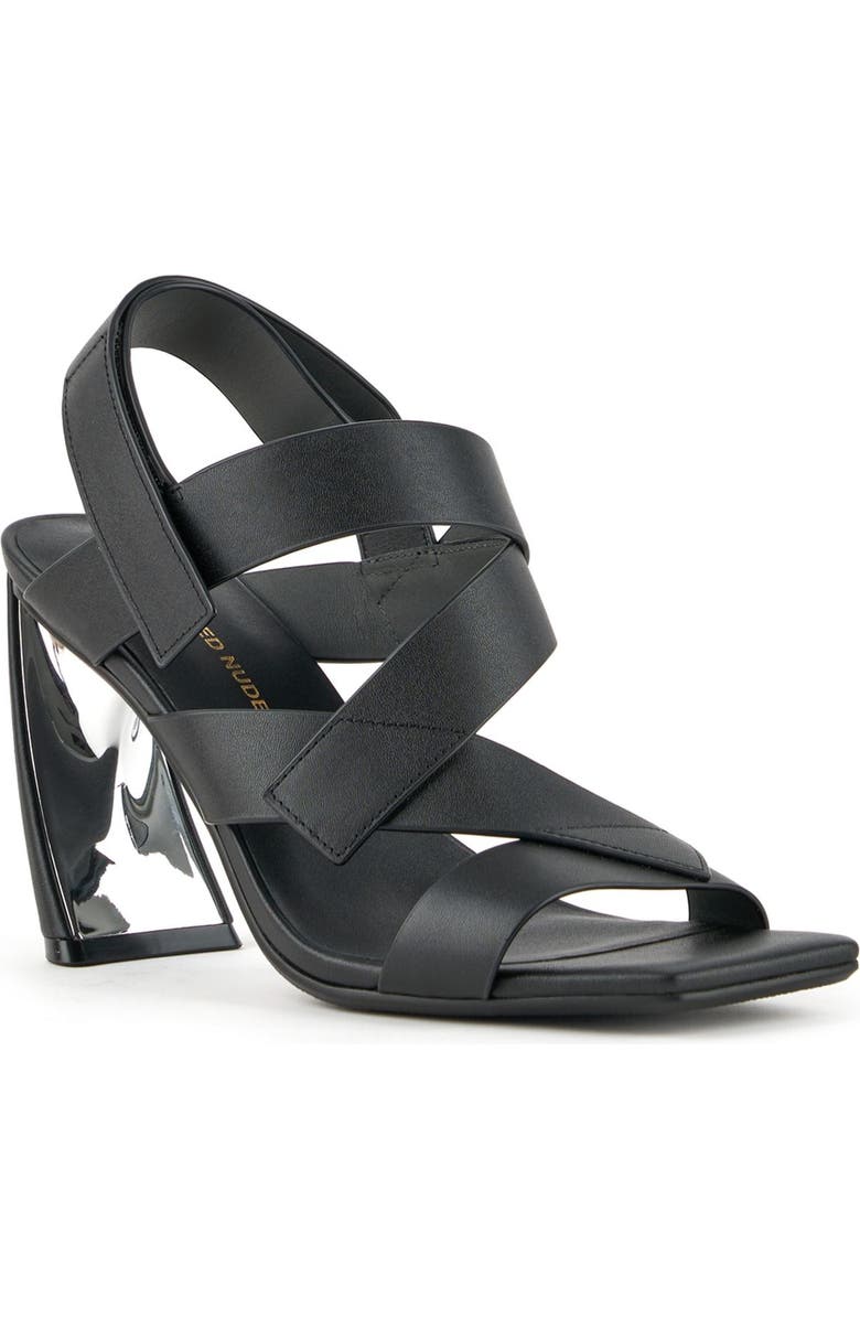 United Nude Zuma Straps Hi Sandals, Alternate, color, Black