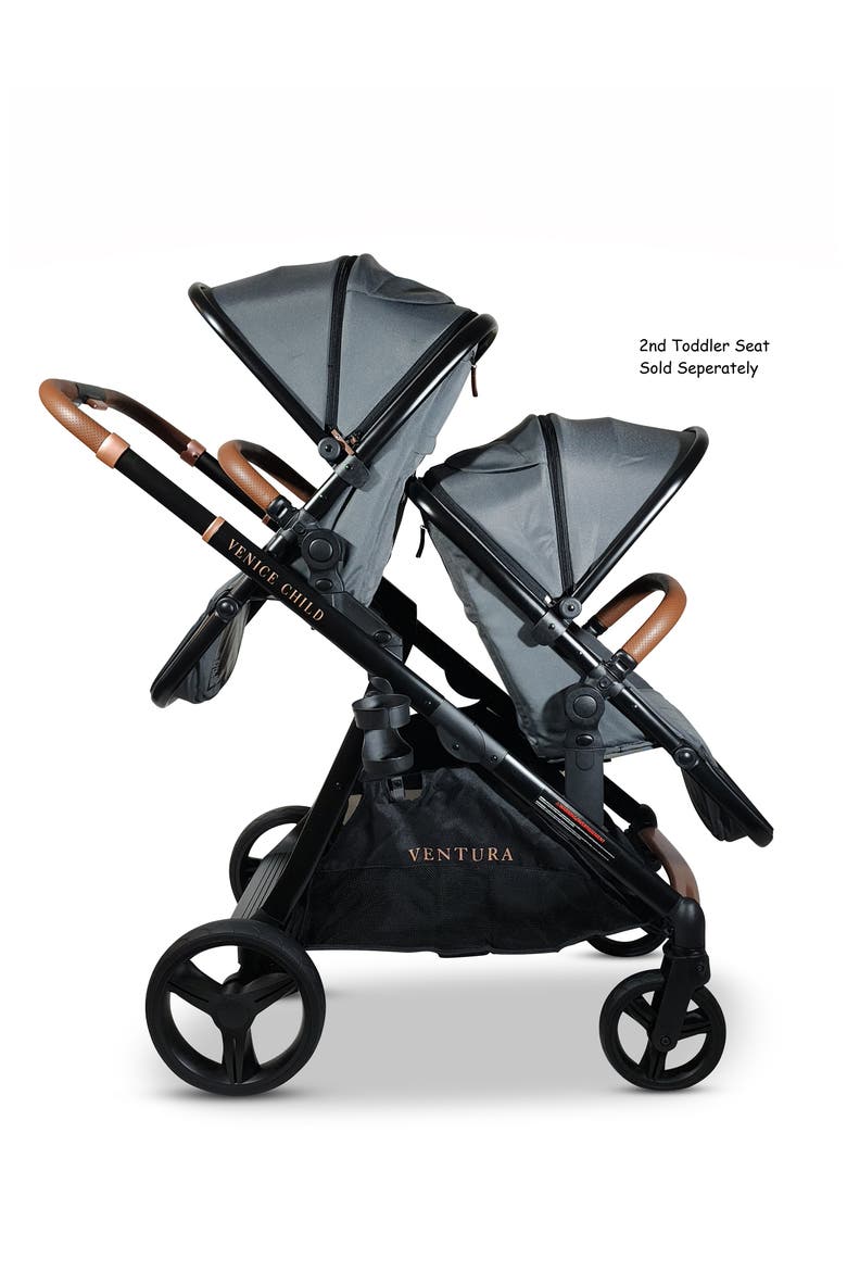 Ventura Stroller & Bassinet, Alternate, color, SHADOW GRAY