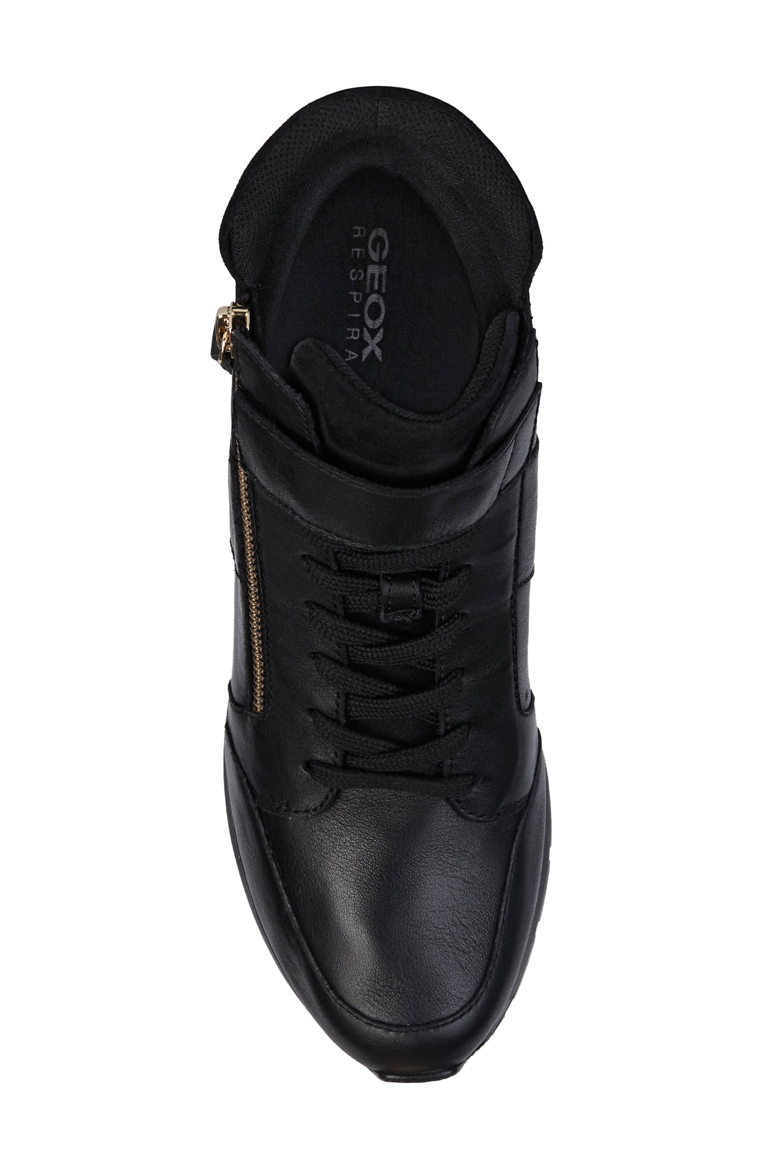 Geox Zosma Wedge Sneaker, Alternate, color, 