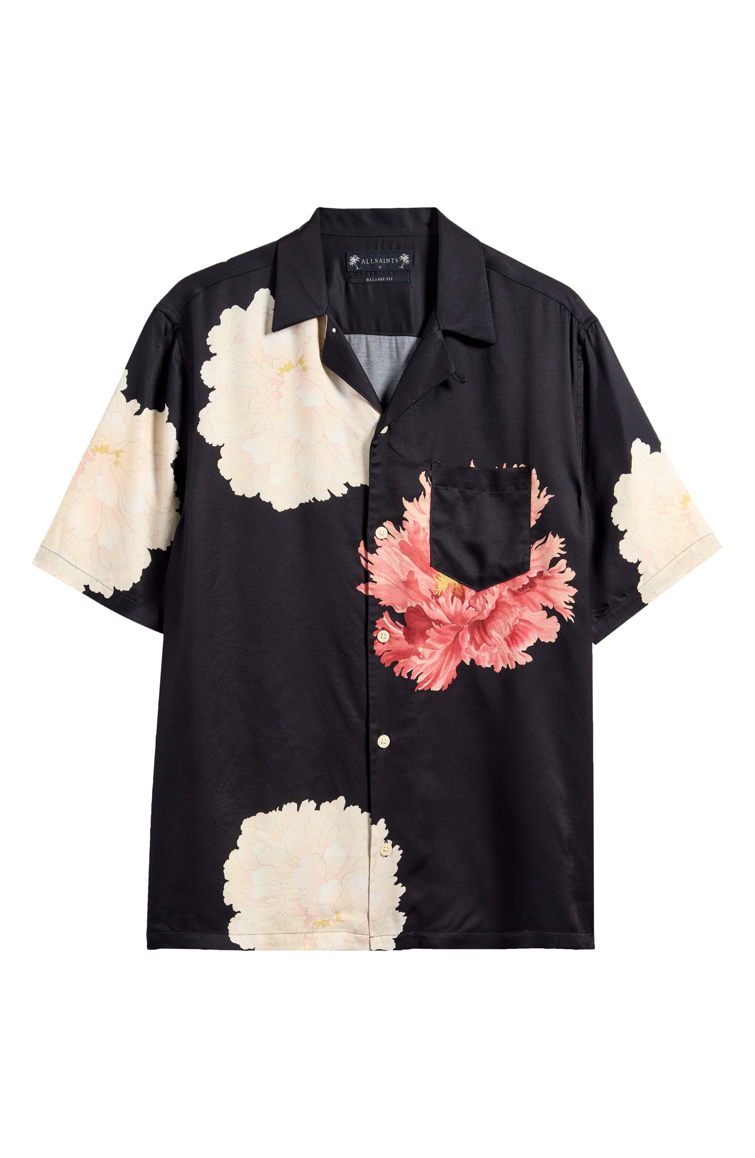 Fleur Short Sleeve Camp Shirt