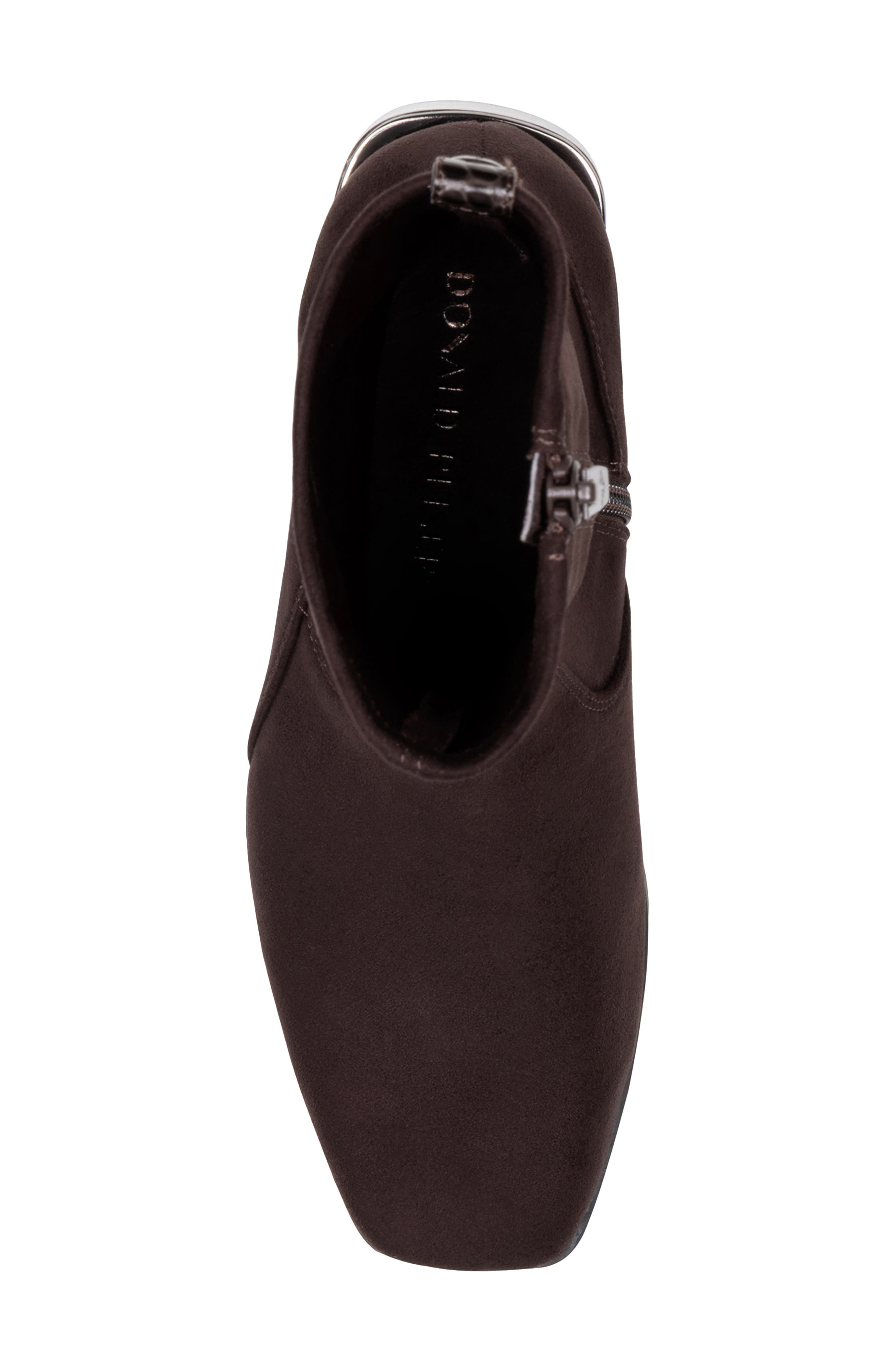 Ashera Bootie, Alternate, color, DARK BROWN