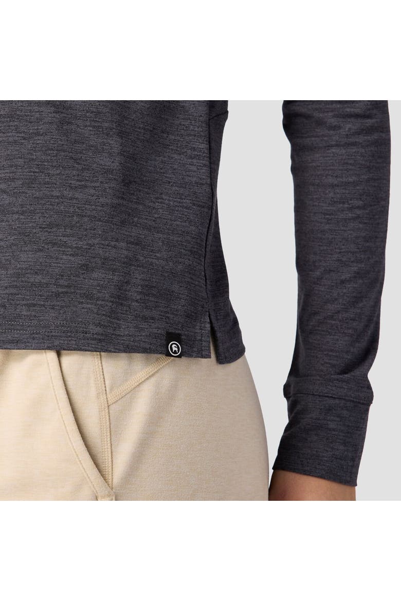 Destination 1/4-Zip Pullover - Women's, Alternate, color, Turbulence