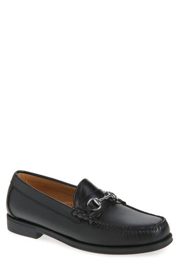 G.h.bass Lincoln Bit Easy Weejun Penny Loafer In Black