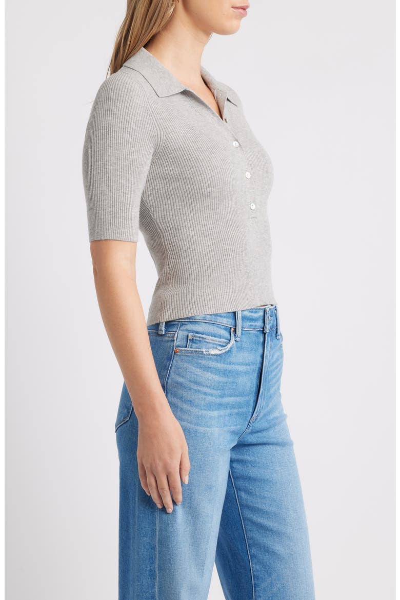Ginny Rib Top, Alternate, color, GREY MIST HEATHER