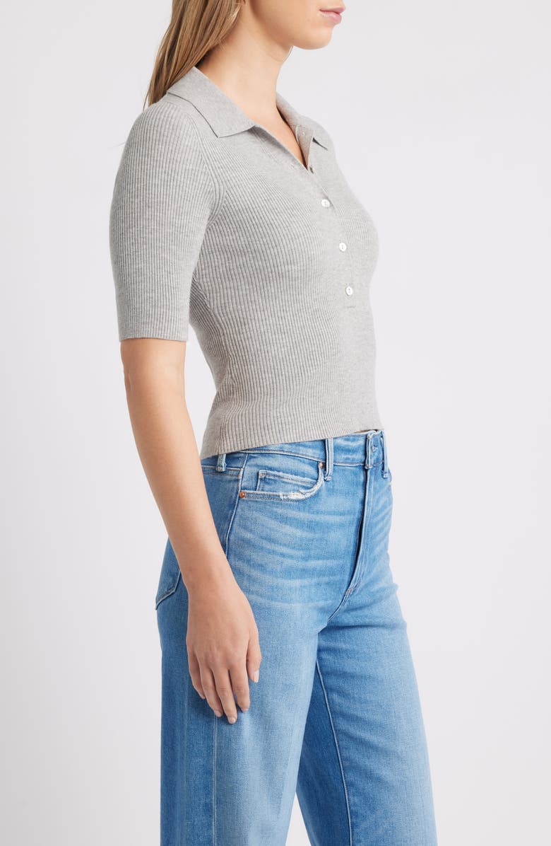 525 america Ginny Rib Top, Alternate, color, Grey Mist Heather