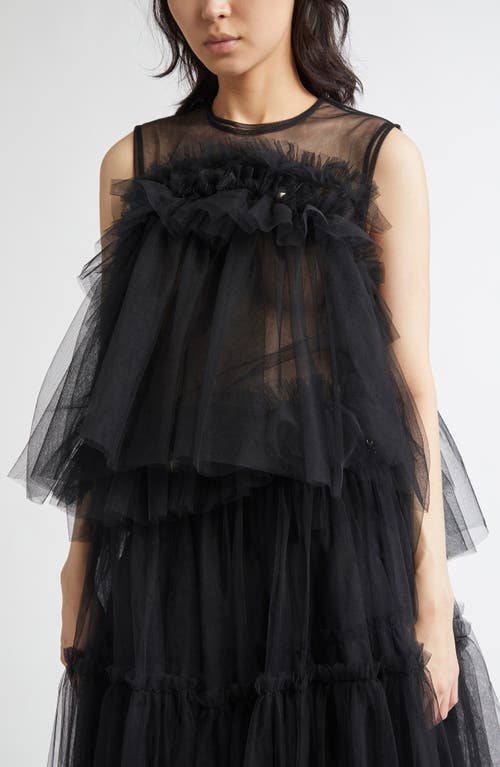 NOIR KEI NINOMIYA NOIR KEI NINOMIYA TULLE TOP