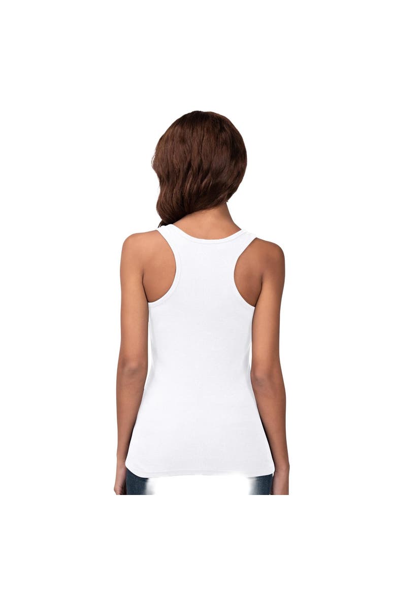 Women's G-III 4Her by Carl Banks White Los Angeles Rams Preseason Tank Top, Alternate, color, White