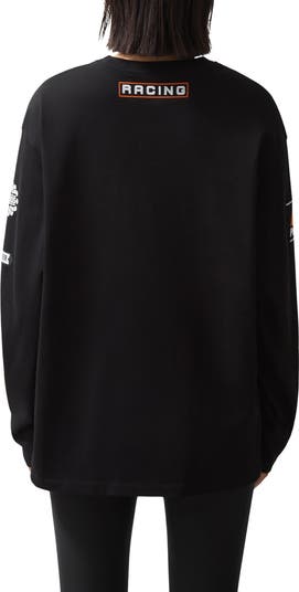 x McLaren Oval Graphic Long Sleeve T-Shirt