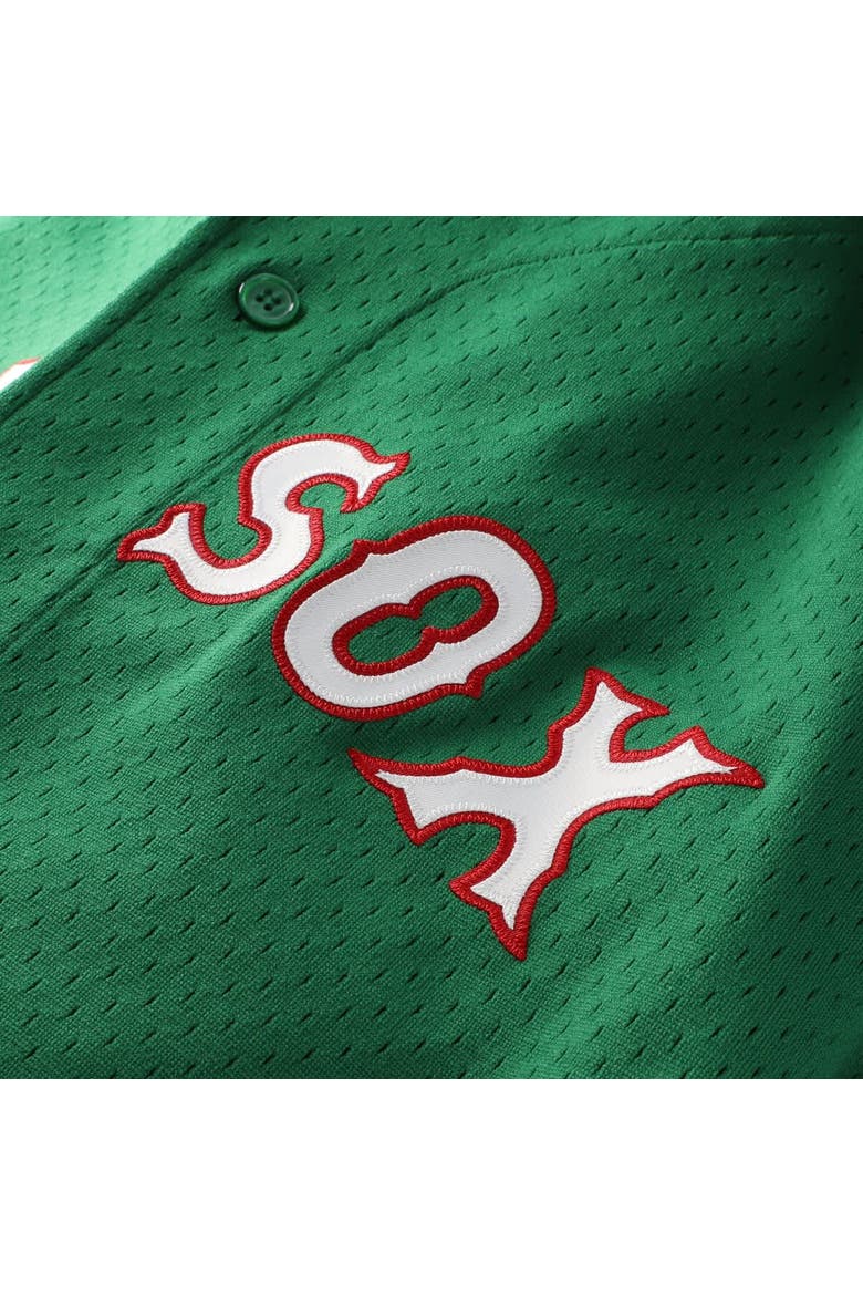 Men's Mitchell & Ness David Ortiz Kelly Green Boston Red Sox Big & Tall Cooperstown Collection Mesh Batting Practice Jersey, Alternate, color, Kelly Green