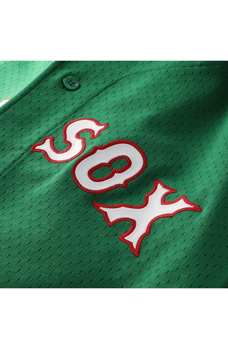 Mitchell & Ness Men's Mitchell & Ness David Ortiz Kelly Green Boston Red Sox Big & Tall Cooperstown Collection Mesh Batting Practice Jersey, Alternate, color, Kelly Green