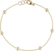 Dana Rebecca Designs Lulu Jack Diamond Bezel Station Bracelet