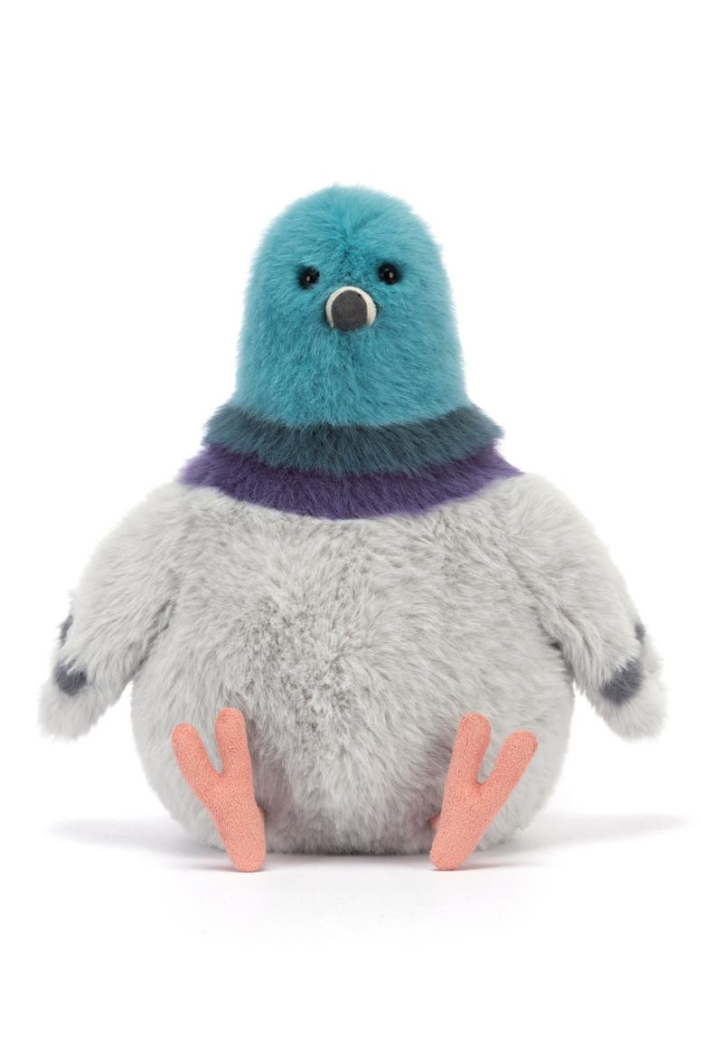 Strutton Pigeon Plushie, Main, color, GREY MULTI