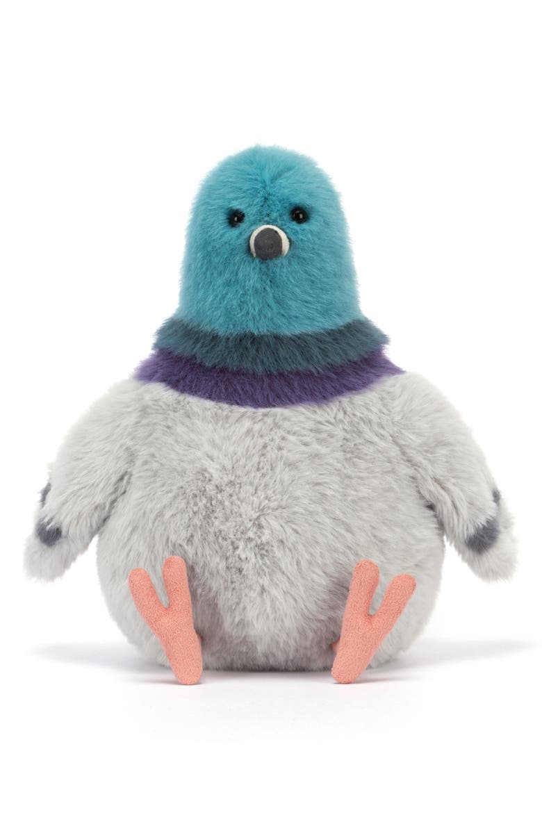 Jellycat Strutton Pigeon Plushie, Main, color, Grey Multi