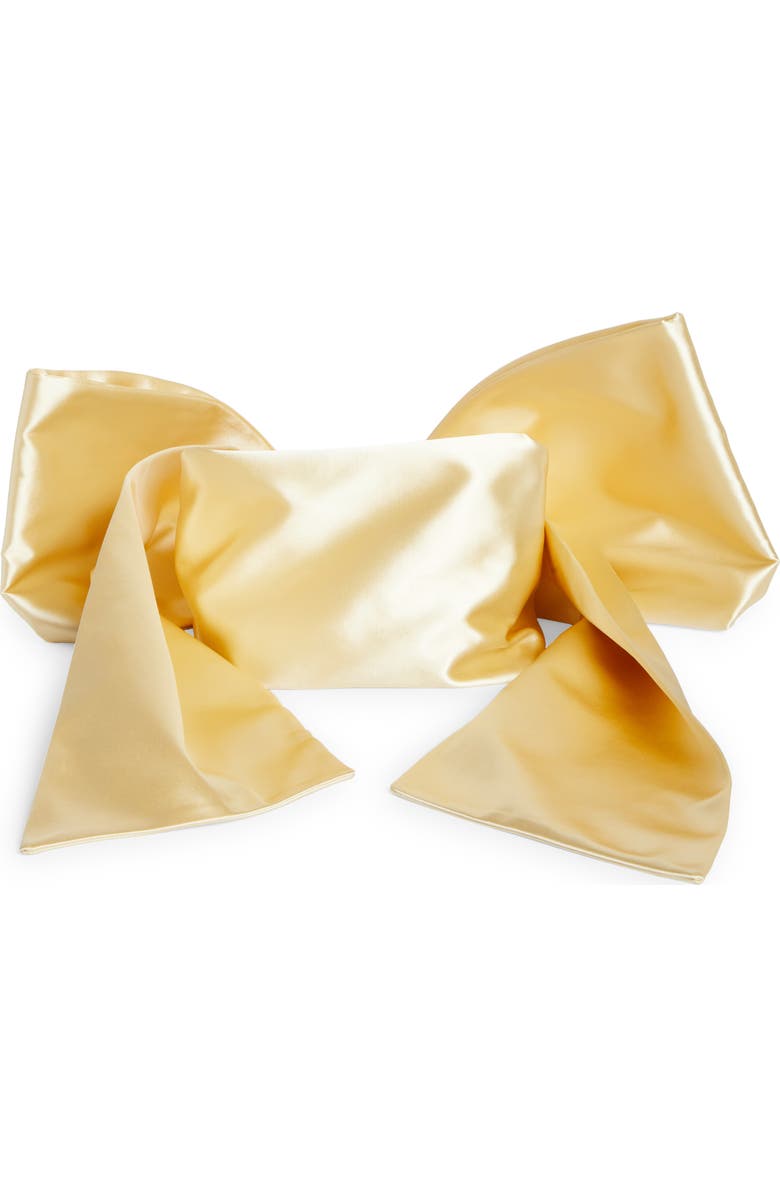 Sandy Liang Small Regalo Satin Handbag, Alternate, color,