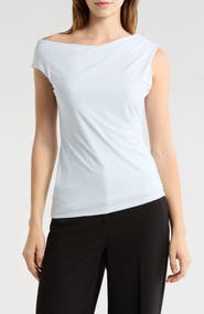 Leith Asymmetric One-Shoulder Top