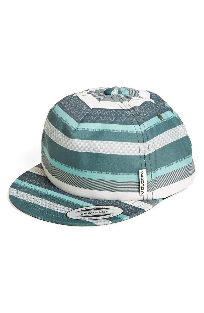 Volcom 'Skunk' Snapback Cap, Main, color, 