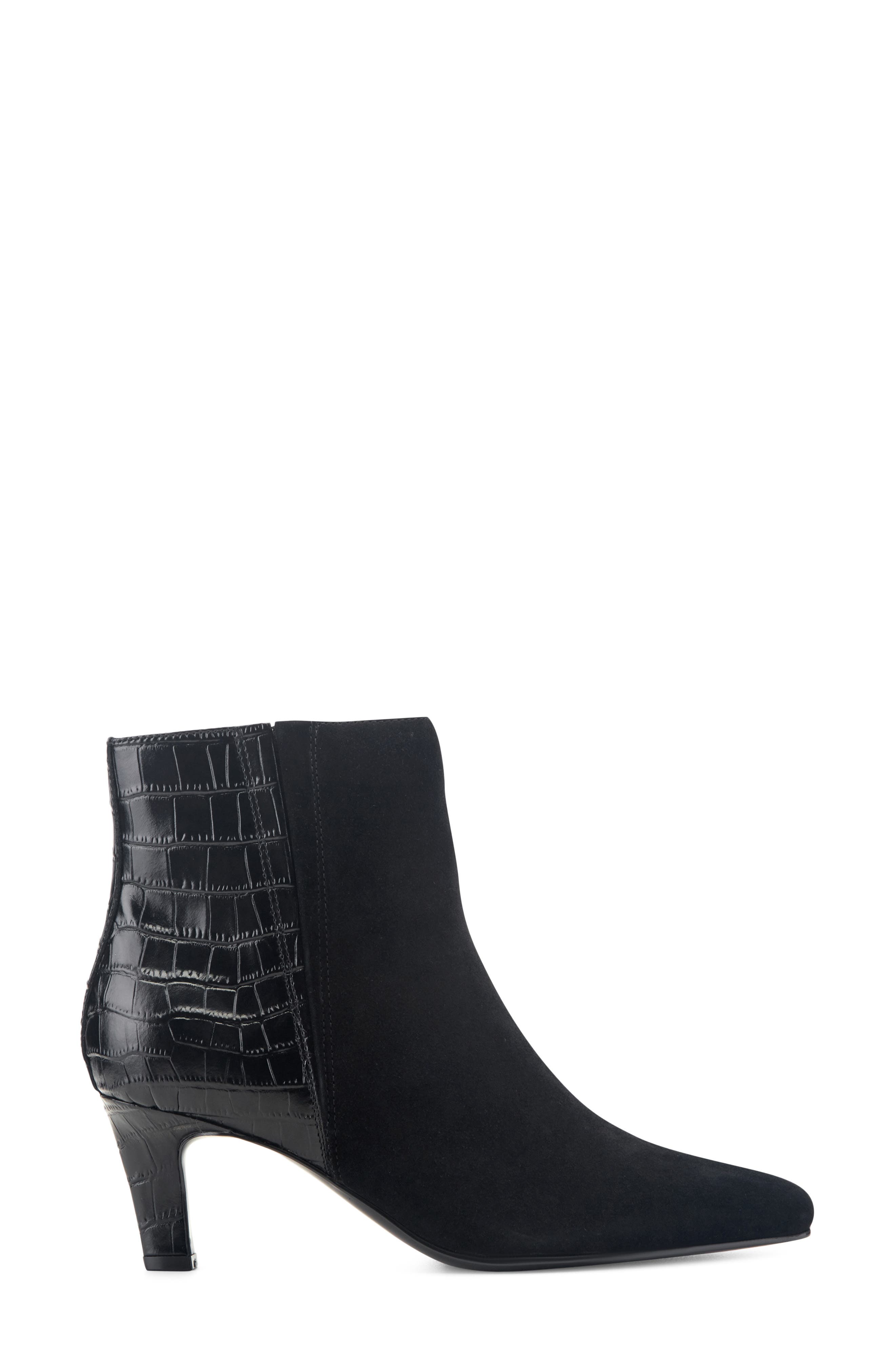 Lillian Leather Bootie, Alternate, color, BLACK