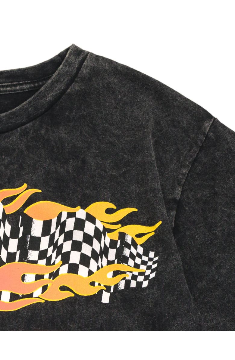 Monster Jam Graphic T-Shirt, Alternate, color, Black El Toro Loco Flames