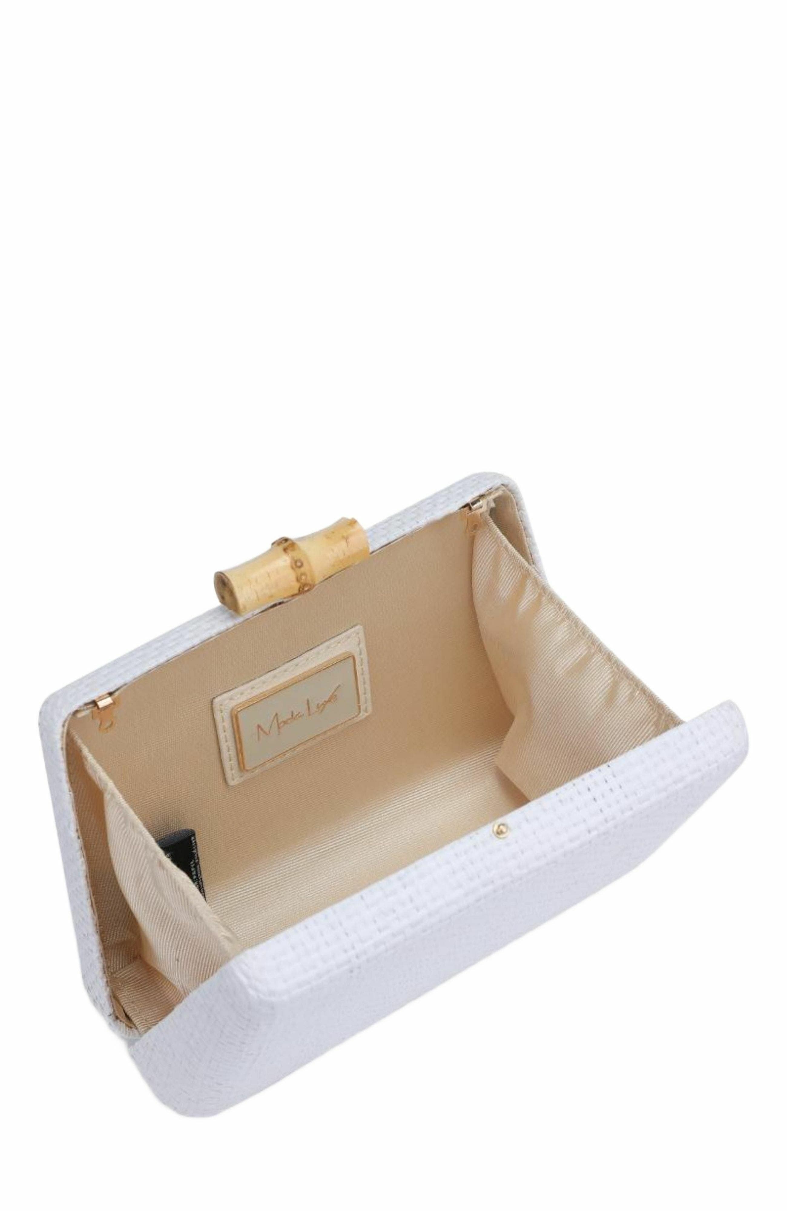 MODA LUXE Melina Evening Bag, Alternate, color, White