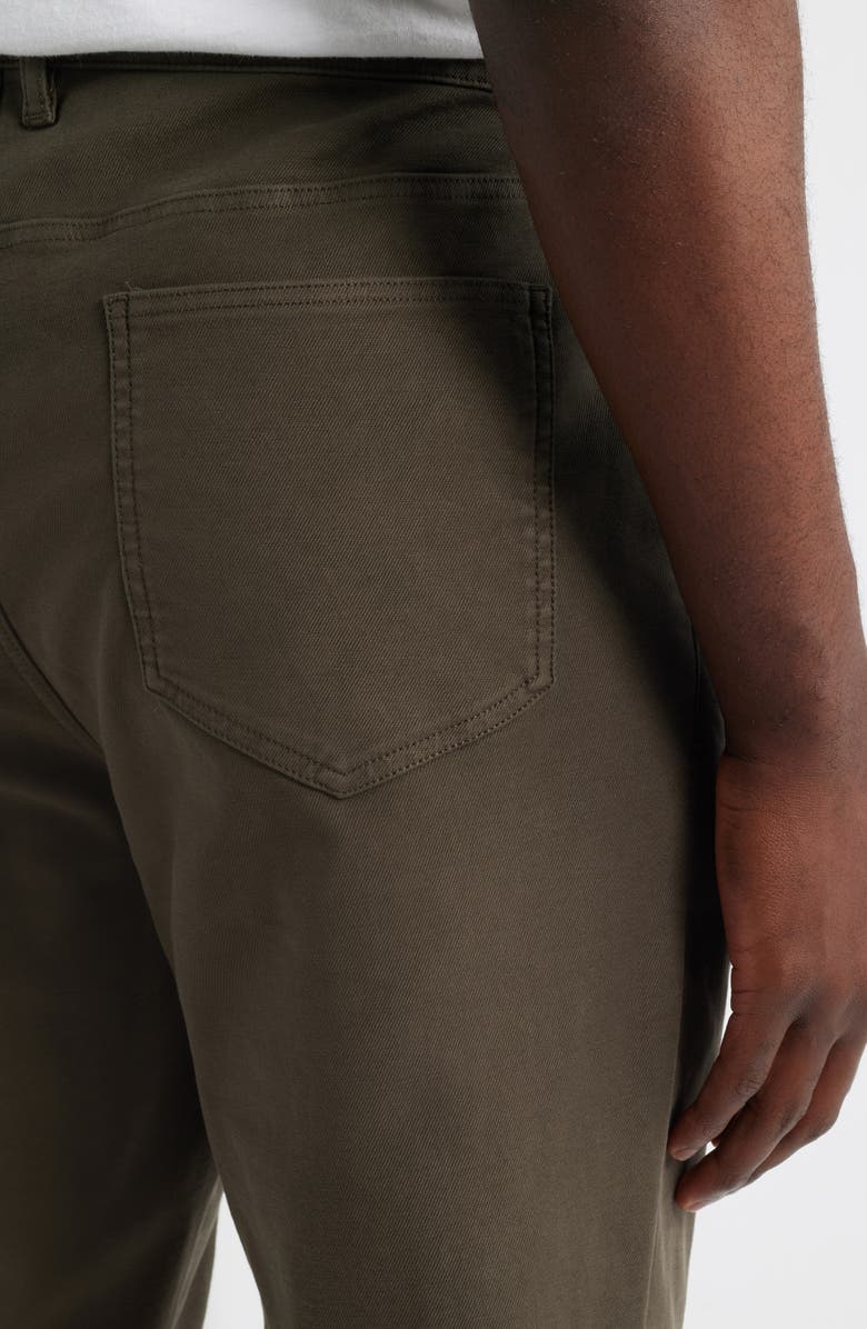 Johnston & Murphy XC Flex<sup>®</sup> Stretch Straight Leg 5-Pocket Pants, Alternate, color, Olive