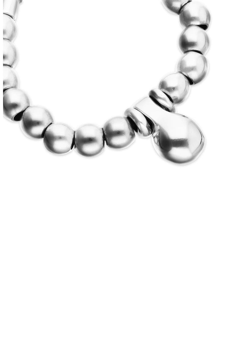 Bracelet with Medium Dials Plated in Sterling Silver and Large Dial, Alternate, color, Silver