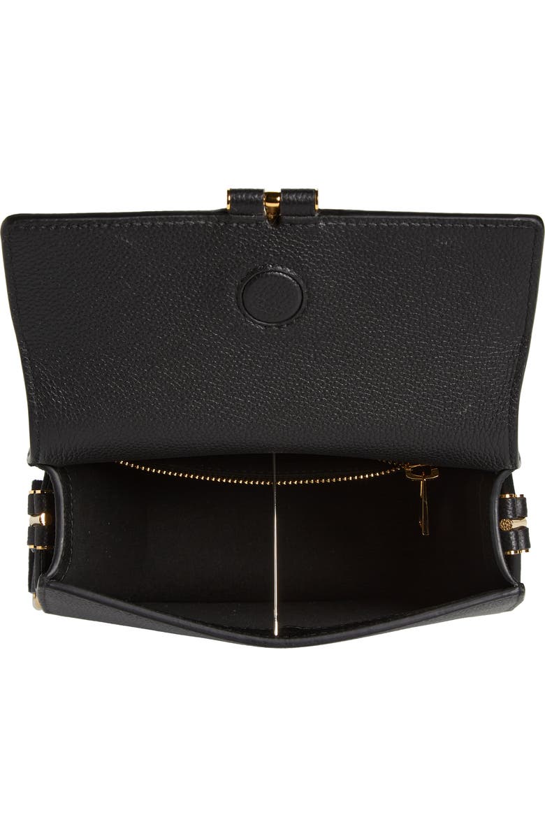 TOM FORD Mini Tara Grained Leather Crossbody Bag, Alternate, color,