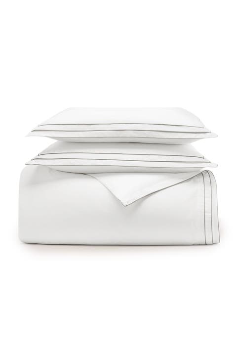 Signature Triple Pleat Duvet Cover & Sham Set