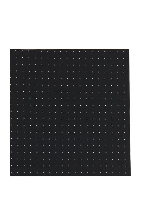 Brooklyn Brigade Dot Cotton Pocket Square